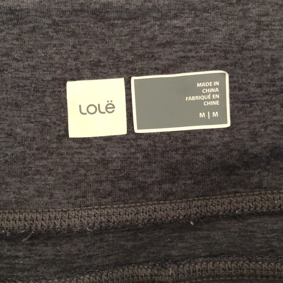 Gray LOLË sweats - Picture 2 of 2